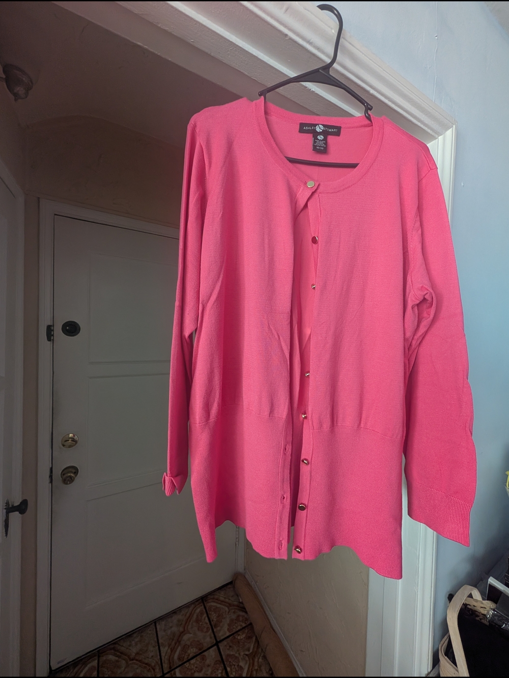 Torrid Pink Button-Front Women's Cardigan Sweater